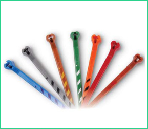 Ty-Rap® 彩色条纹电缆扎带工具包